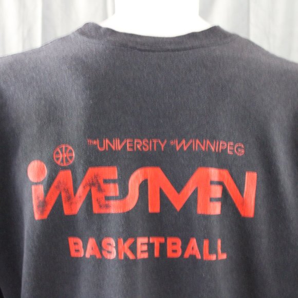 Vintage Converse All Star Sweater - University Winnipeg Wesmen - Men's XL - Picture 6 of 10